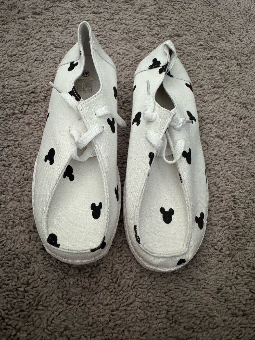Mickey Mouse shoes
